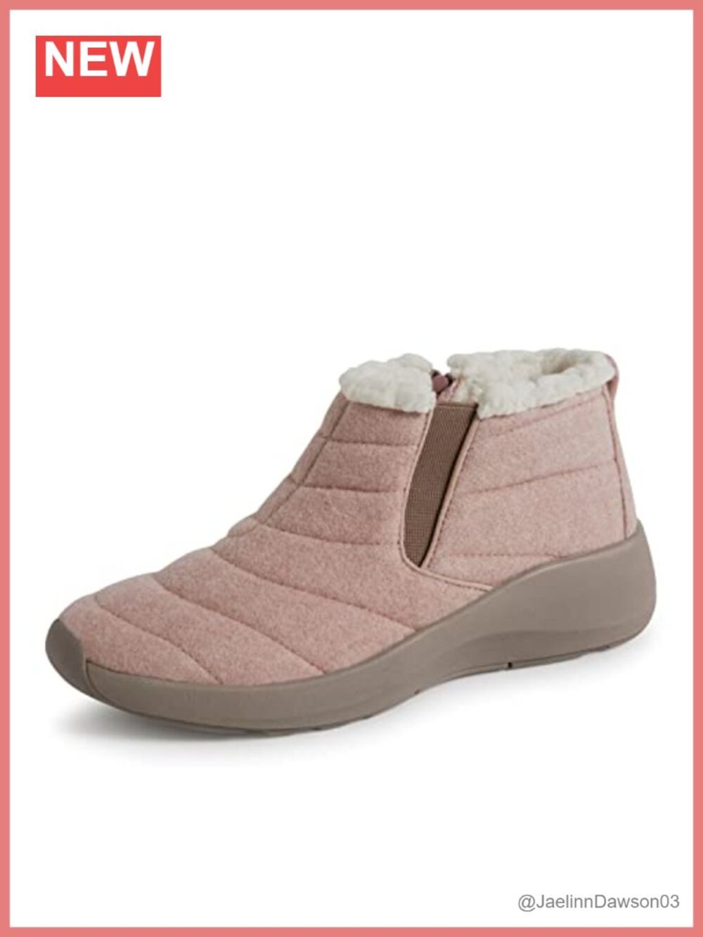 Dearfoams Women's Comfort Naomi Wedge Bootie Ankle Boot EVA Slip-On (NO COLOR)